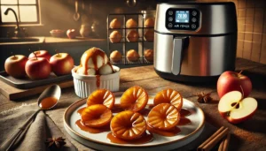 recetas de manzanas caramelizadas en air fryer