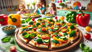 receta infantil pizza saludable 