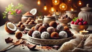 recetas veganas de trufas de cacao