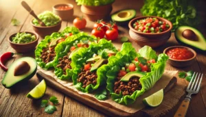 recetas fáciles para cenar con lechuga y carne